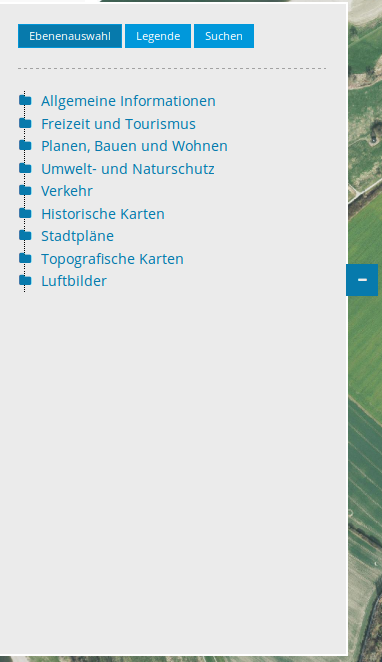 WMS-Dienste sidebar_dienste